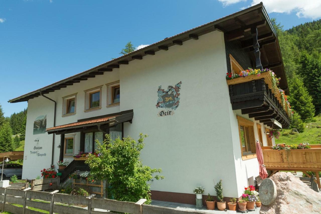Gaestehaus Geir Lägenhet Obernberg am Brenner Exteriör bild